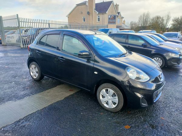 Nissan March Hatchback, Petrol, 2015, Black