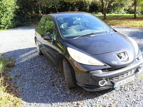 Peugeot 207 Hatchback, Petrol, 2008, Black