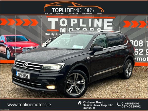 Volkswagen Tiguan SUV, Diesel, 2018, Black