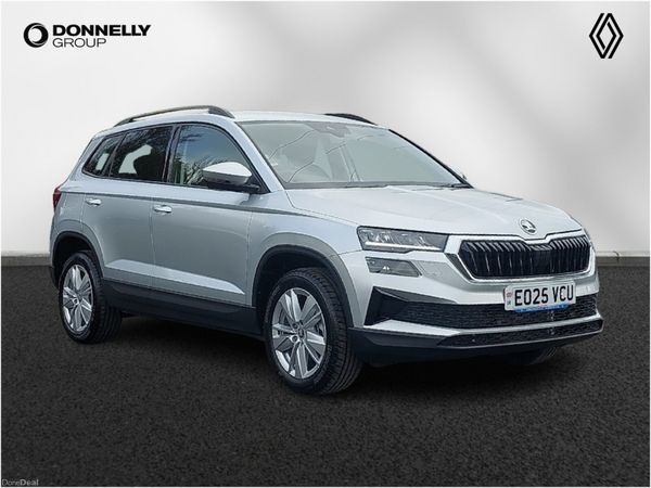 Skoda Karoq Estate, Petrol, 2025, Silver