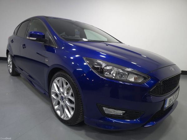 Ford Focus Hatchback, Petrol, 2018, Blue