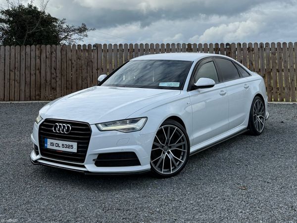 Audi A6 Saloon, Diesel, 2015, White