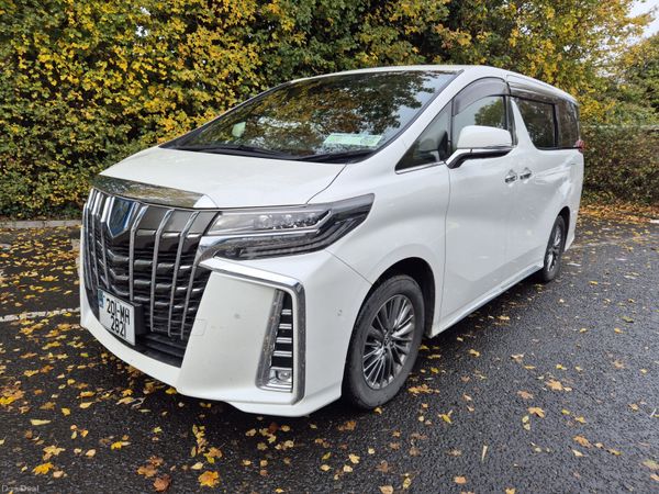 Toyota Alphard MPV, Petrol Hybrid, 2020, White