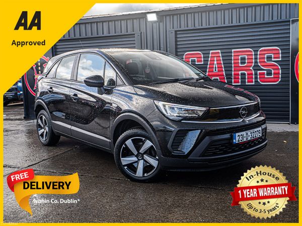 Opel Crossland X SUV, Petrol, 2023, Black