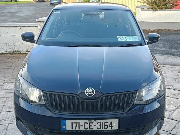 Skoda Fabia Hatchback, Petrol, 2017, Blue