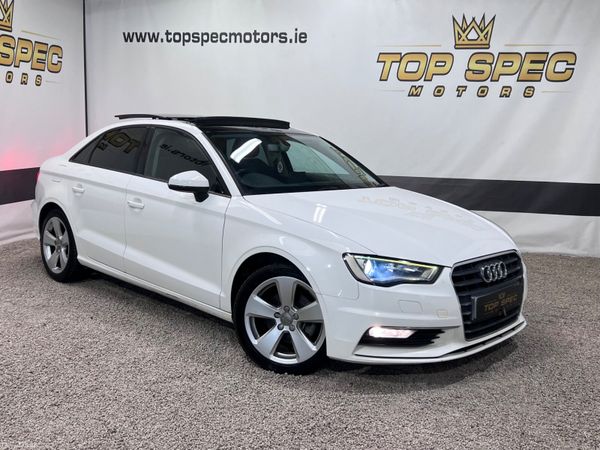 Audi A3 Saloon, Petrol, 2016, White