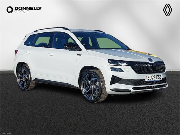 Skoda Karoq Estate, Petrol, 2025, White