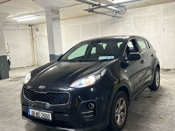 Kia Sportage SUV, Diesel, 2018, Black