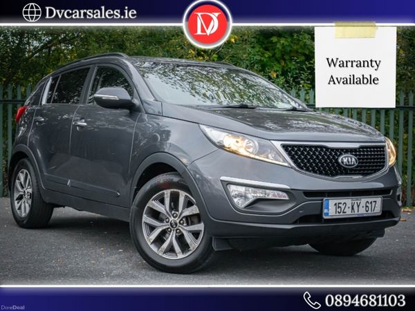 Kia Sportage SUV, Diesel, 2015, Silver