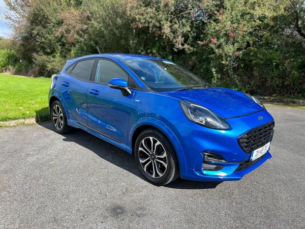 Ford Puma MPV, Petrol Hybrid, 2021, Blue
