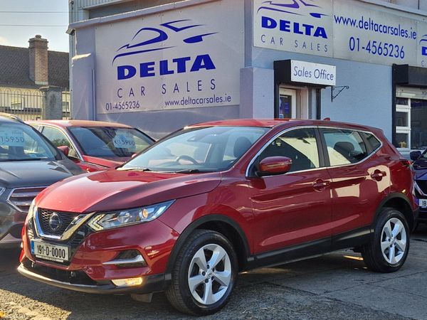 Nissan Qashqai SUV, Diesel, 2019, Red