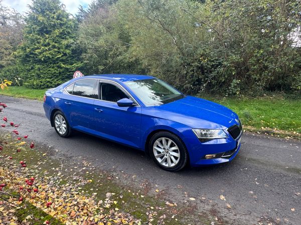 Skoda Superb Saloon, Diesel, 2018, Blue