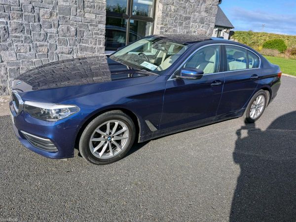 BMW 5-Series Saloon, Diesel, 2017, Blue
