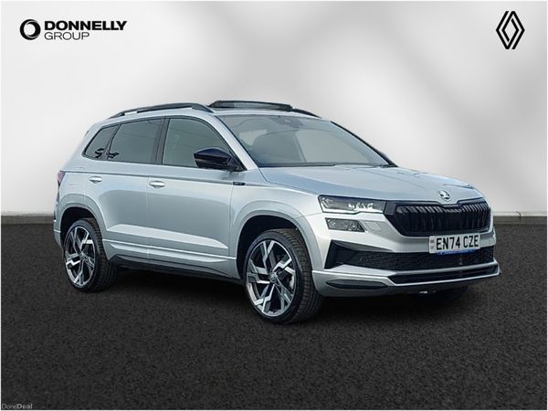 Skoda Karoq Estate, Petrol, 2025, Silver