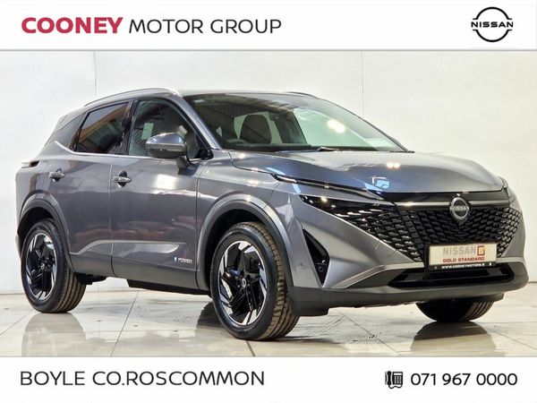 Nissan Qashqai SUV, Petrol Hybrid, 2026, Grey