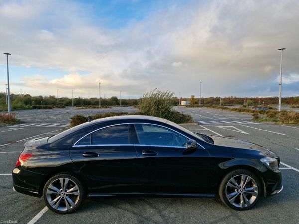Mercedes-Benz CLA Coupe, Petrol, 2018, Black