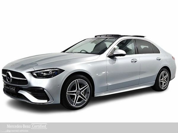 Mercedes-Benz C-Class Saloon, Diesel Plug-in Hybrid, 2023, Silver