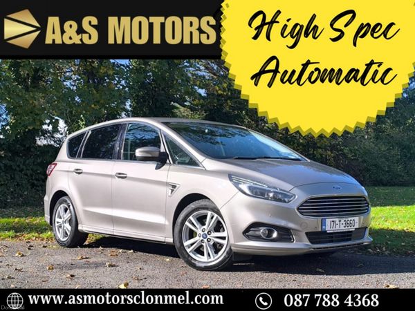 Ford S-Max MPV, Diesel, 2017, Silver
