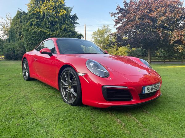 Porsche 911 Coupe, Petrol, 2016, Red