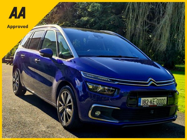 Citroen Grand C4 Picasso MPV, Petrol, 2018, Blue