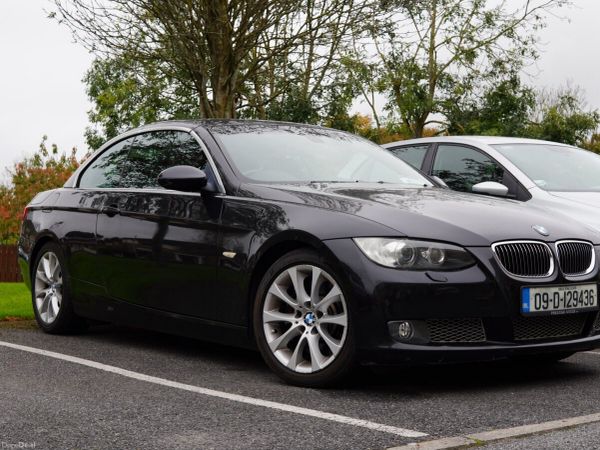 BMW 3-Series Convertible, Petrol, 2009, Black