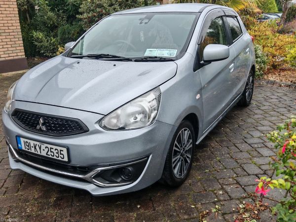 Mitsubishi Mirage Hatchback, Petrol, 2019, Silver