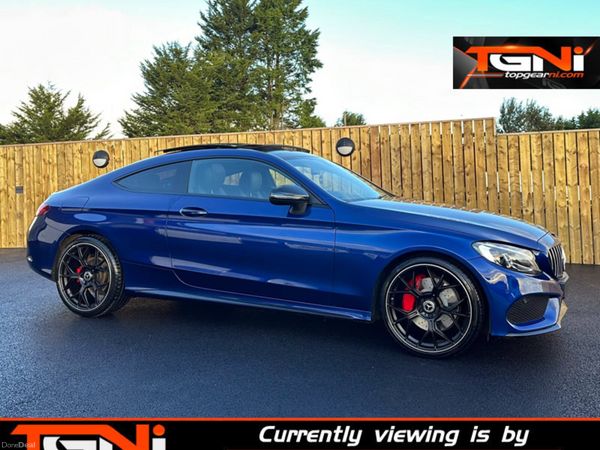 Mercedes-Benz C-Class Coupe, Petrol, 2016, Blue