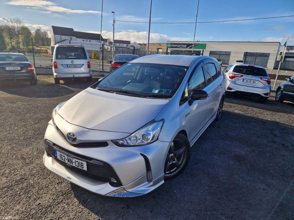 Toyota Prius MPV, Petrol Hybrid, 2016, Silver
