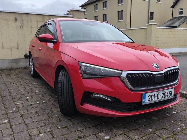 Skoda Scala Hatchback, Diesel, 2020, Red