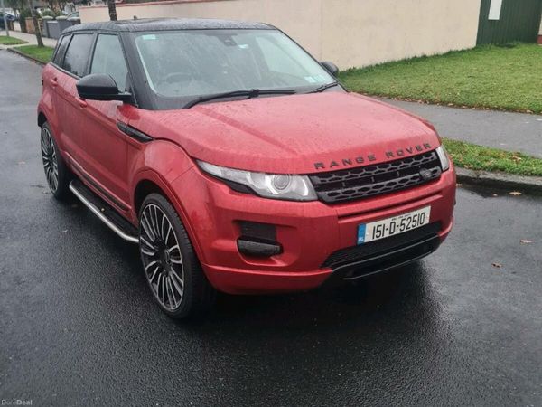 Land Rover Range Rover Evoque SUV, Diesel, 2015, Red