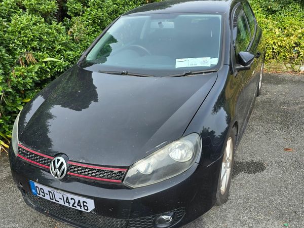 Volkswagen Golf Hatchback, Diesel, 2009, Black