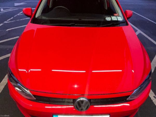 Volkswagen Polo Hatchback, Petrol, 2019, Red