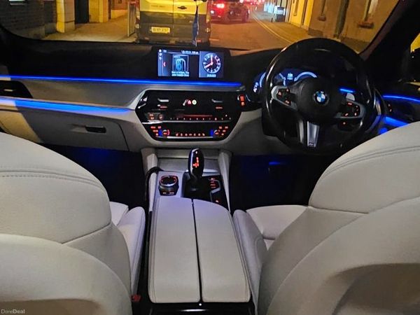 BMW 5-Series Saloon, Diesel, 2018, Black