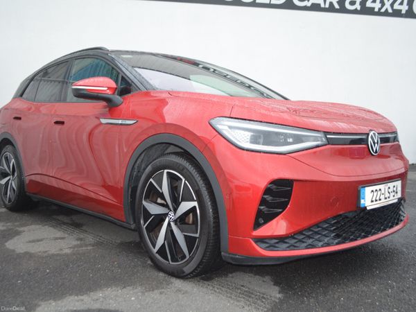 Volkswagen ID.4 Hatchback, Electric, 2022, Red