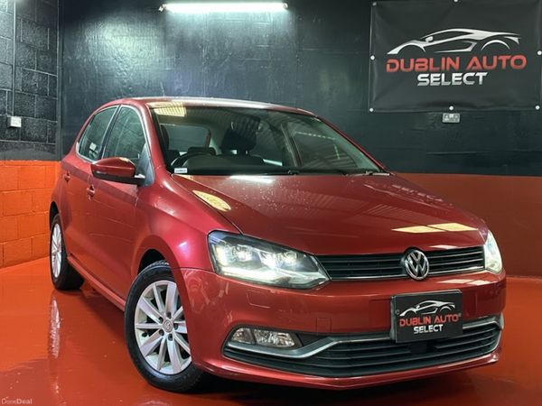 Volkswagen Polo Hatchback, Petrol, 2016, Red