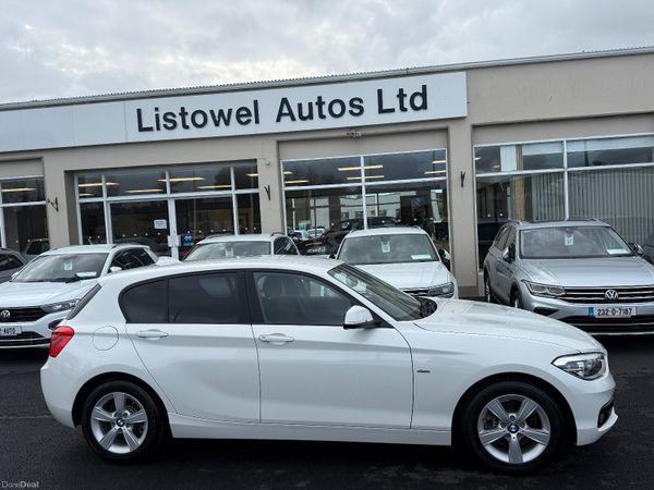 BMW 1-Series Hatchback, Diesel, 2016, White
