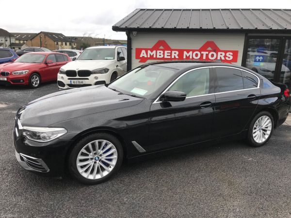 BMW 5-Series Saloon, Diesel, 2019, Black