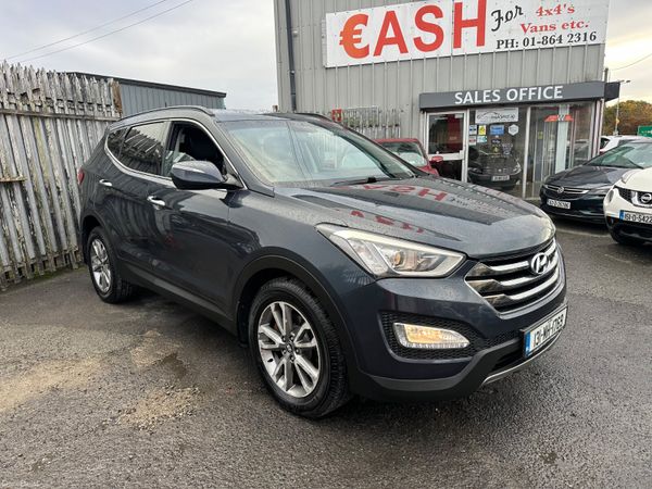 Hyundai Santa Fe SUV, Diesel, 2013, Blue