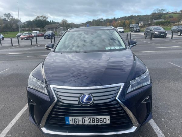 Lexus RX SUV, Petrol Hybrid, 2016, Blue