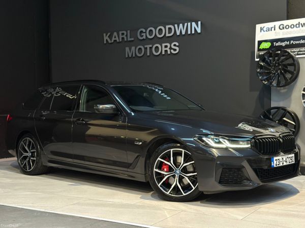BMW 5-Series Estate, Petrol Plug-in Hybrid, 2023, Grey