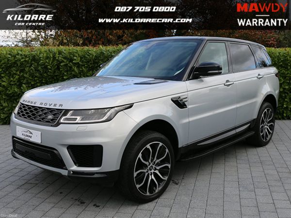 Land Rover Range Rover Sport SUV, Petrol Hybrid, 2021, Silver