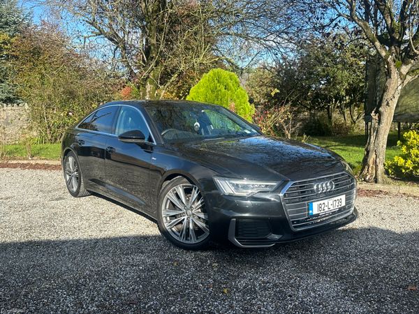 Audi A6 Saloon, Diesel, 2018, Black