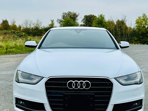 Audi A4 Saloon, Petrol, 2015, White