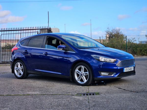 Ford Focus Hatchback, Diesel, 2017, Blue