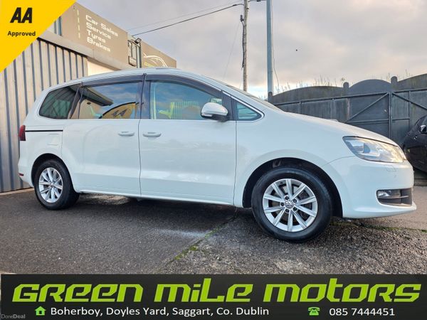 Volkswagen Sharan MPV, Petrol, 2017, White