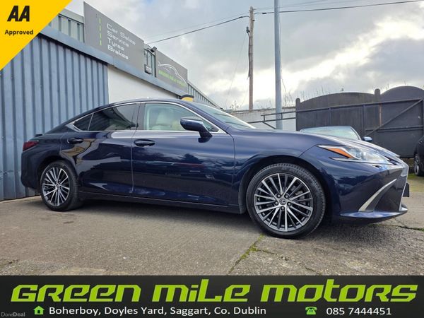 Lexus ES Saloon, Petrol Hybrid, 2023, Blue