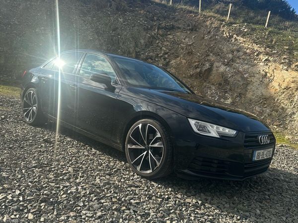 Audi A4 Saloon, Diesel, 2018, Black