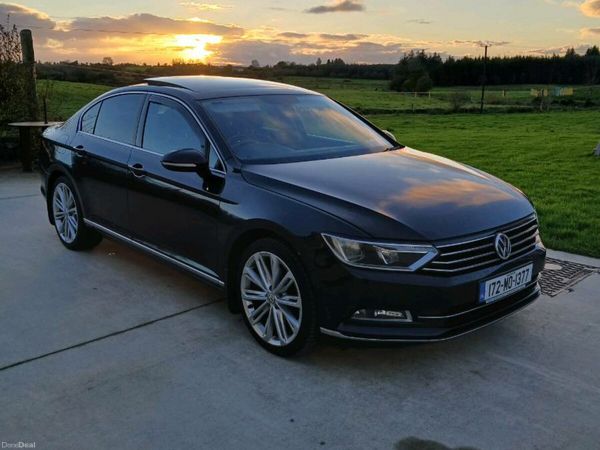 Volkswagen Passat Saloon, Diesel, 2017, Black