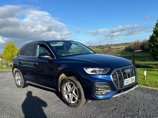 Audi Q5 SUV, Petrol Plug-in Hybrid, 2023, Blue