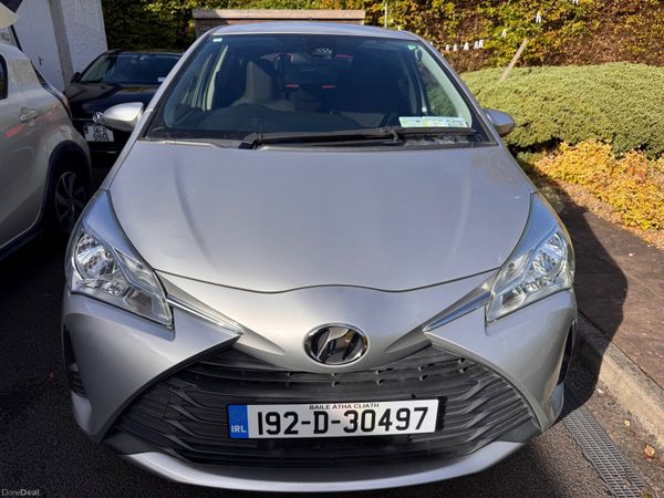 Toyota Vitz Hatchback, Petrol, 2019, Silver